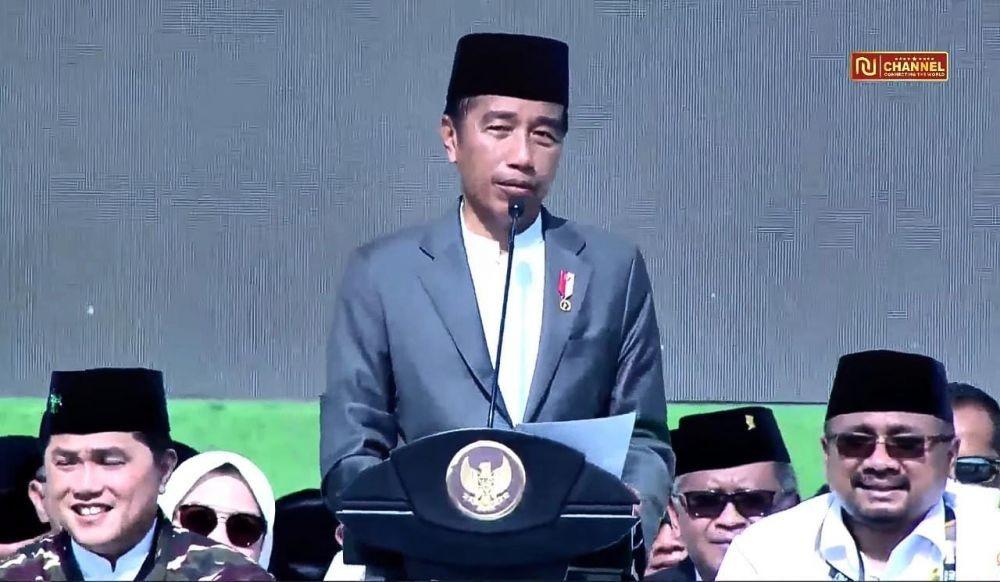 Jokowi Harap Nu Lahirkan Nahdliyin Yang Mampu Kuasai Iptek