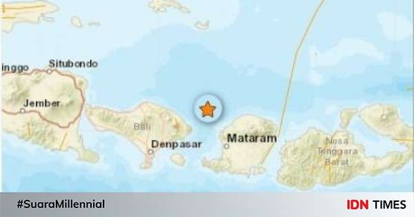 Gempa Magnitudo 4 9 Guncang Lombok