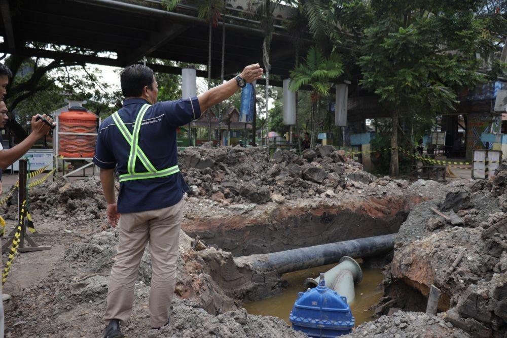 Kesulitan Air Bersih Warga Sungai Andai Diprediksi Membaik