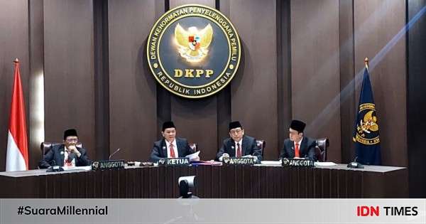 DKPP Sidang Ketua KPU Tetap Berjalan Meski Laporan Dicabut