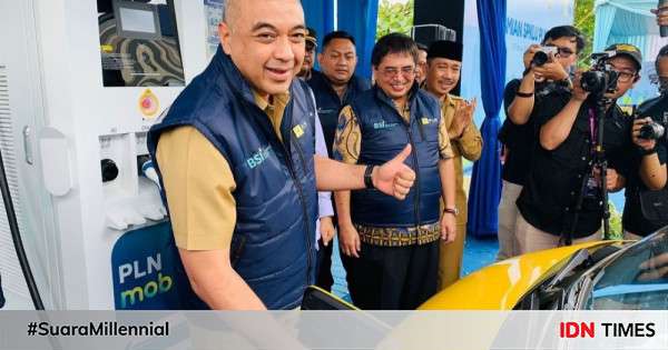 Ada SPKLU Di Tol Tangerang Merak Ini Lokasinya