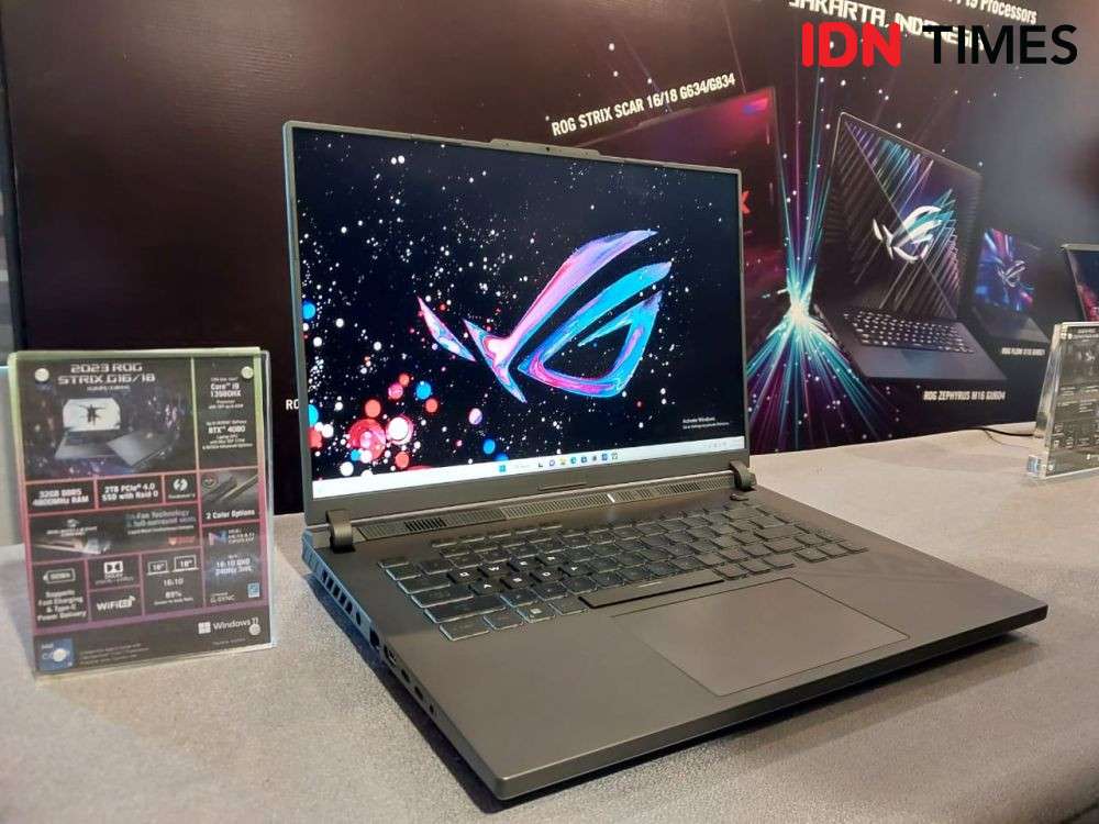 Rog Hadirkan Jajaran Laptop Terbaru Ditenagai Intel Gen