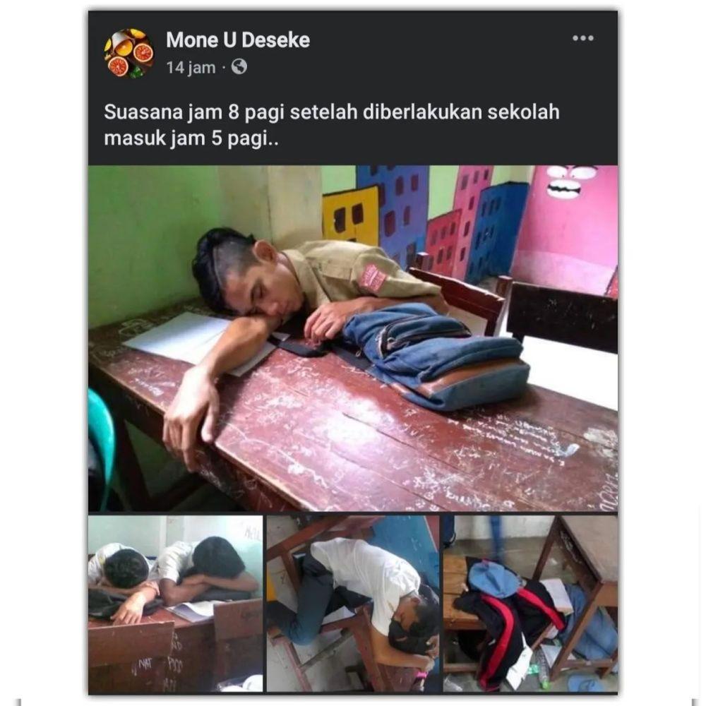 10 Meme Kocak Masuk Sekolah Jam 5 Pagi Masih Ngantuk Kali