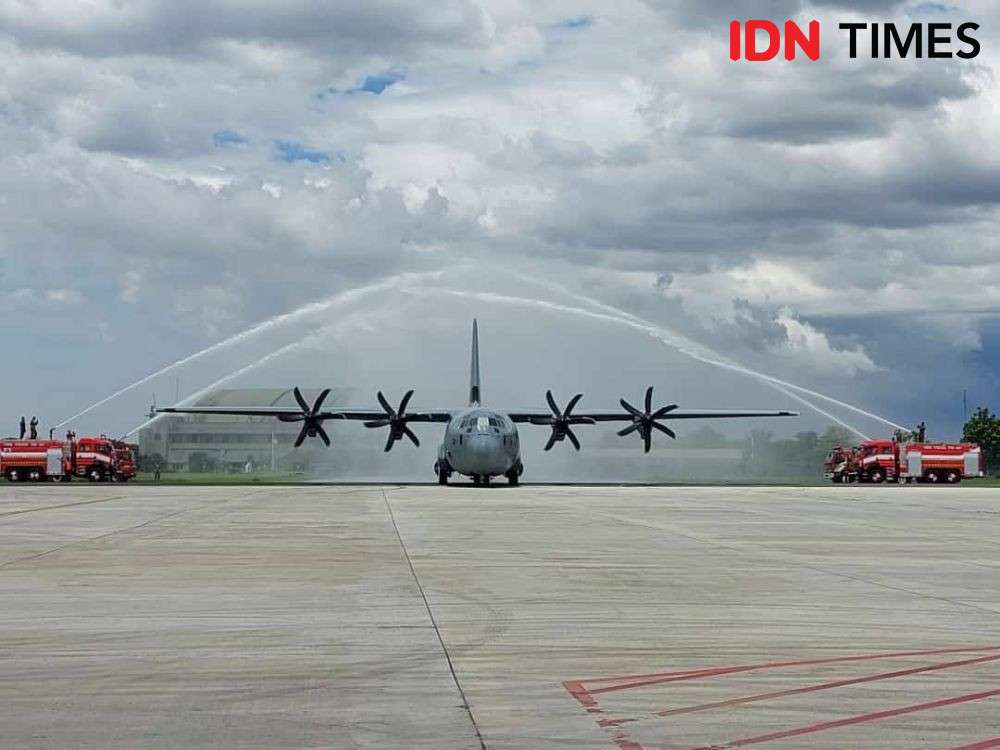 Pesawat Super Hercules C Kedua Tiba Di Ri Hari Ini