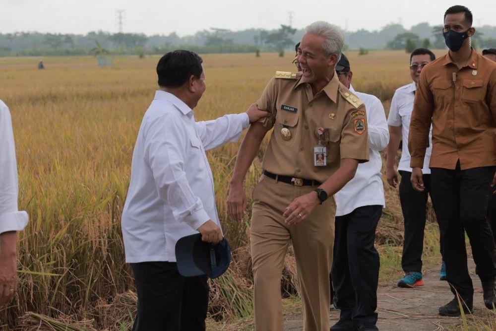 Prabowo Ganjar Tampil Akrab Bareng Jokowi Dinilai Duet Idea