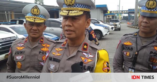 Korlantas Polri Puncak Arus Mudik Terjadi Di H Lebaran