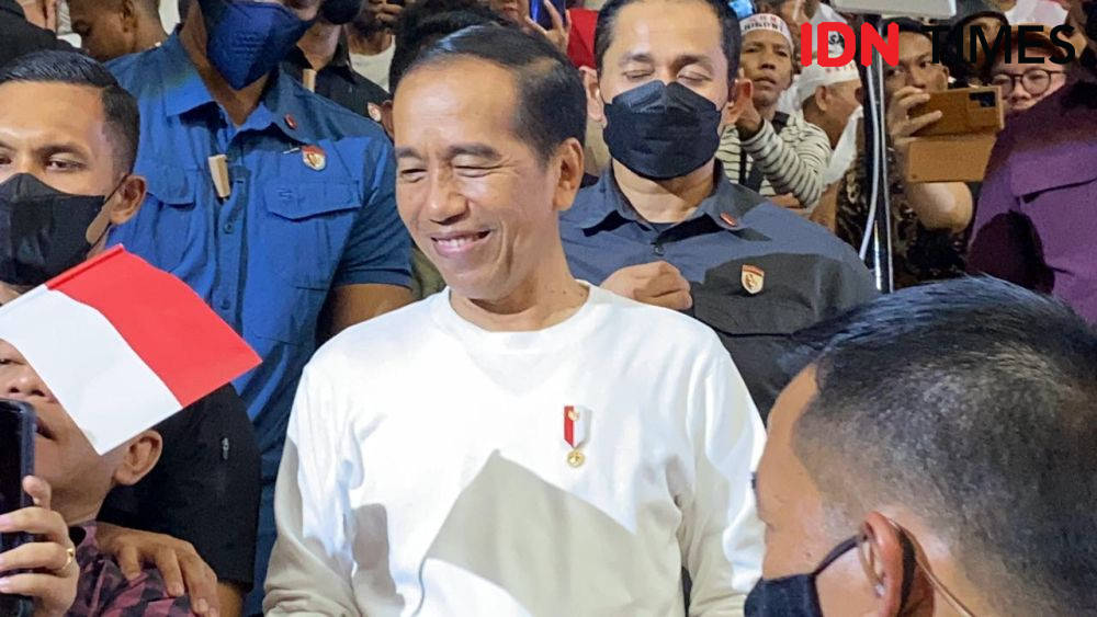 Pidato Lengkap Jokowi Di Musra ProJo