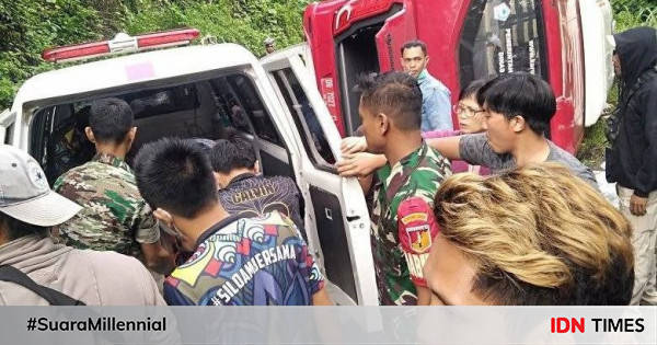 Polisi Pastikan Ada Kelalaian Dalam Kecelakaan Di Minahasa