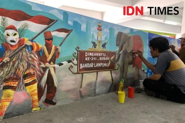 Mengenal Budaya Dan Tradisi Lampung Lewat Seniman Mural