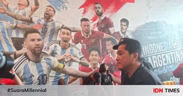 Erick Ngaku Sedih Messi Tak Jadi Bertanding Di Indonesia