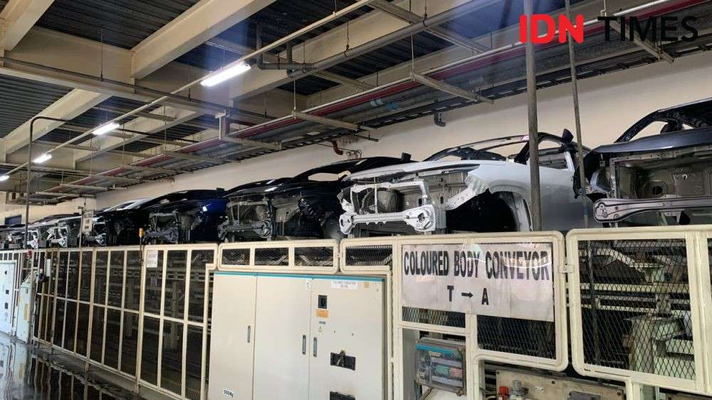 Mengintip Proses Perakitan Mobil Toyota Di Pabrik Karawang