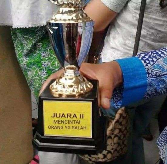 Meme Juara Lomba Ini Gak Ada Yang Berfaedah Kocak Abis