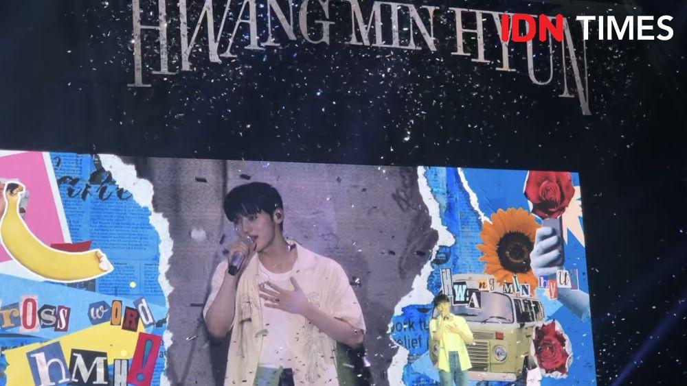 9 Potret Konser Hwang Min Hyun Dance Bareng Indra Herlambang