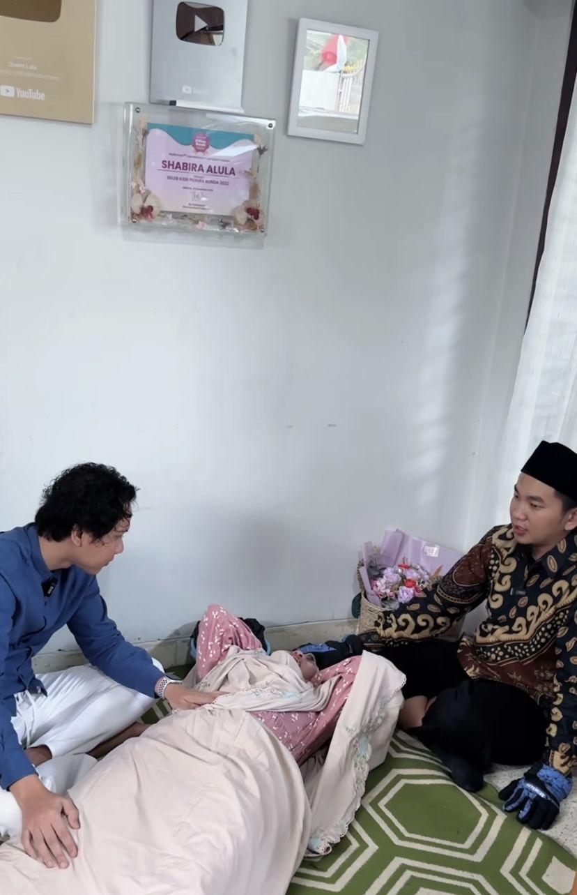 Momen Ibu Shabira Alula Dirukiyah Ustaz Diduga Kena Santet