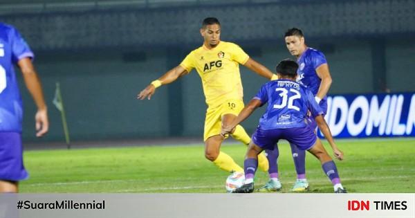 Persik Kediri Gagal Menang Di Kandang Persita Tangerang