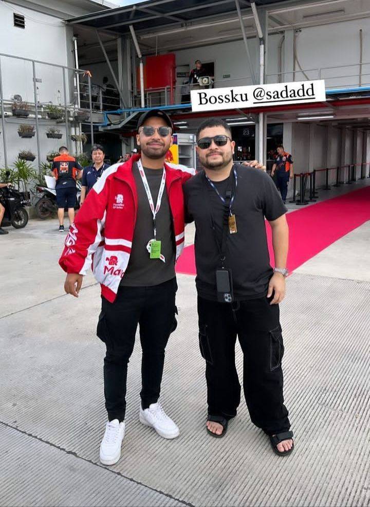 Potret Artis Nonton Langsung Motogp Di Mandalika