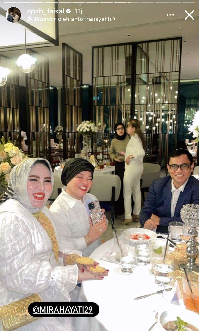 Potret Tamu Artis Di Pesta Ulang Tahun Ke Bebizie