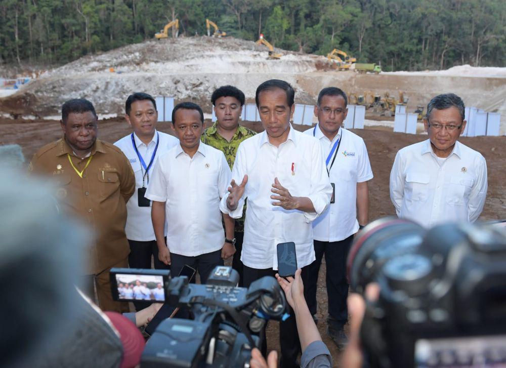 Jokowi Groundbreaking Proyek Kawasan Industri Pupuk Di Papua