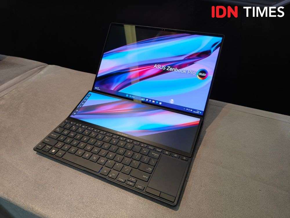 7 Rekomendasi Laptop Dua Layar Terbaik Ada ASUS ZenBook Duo