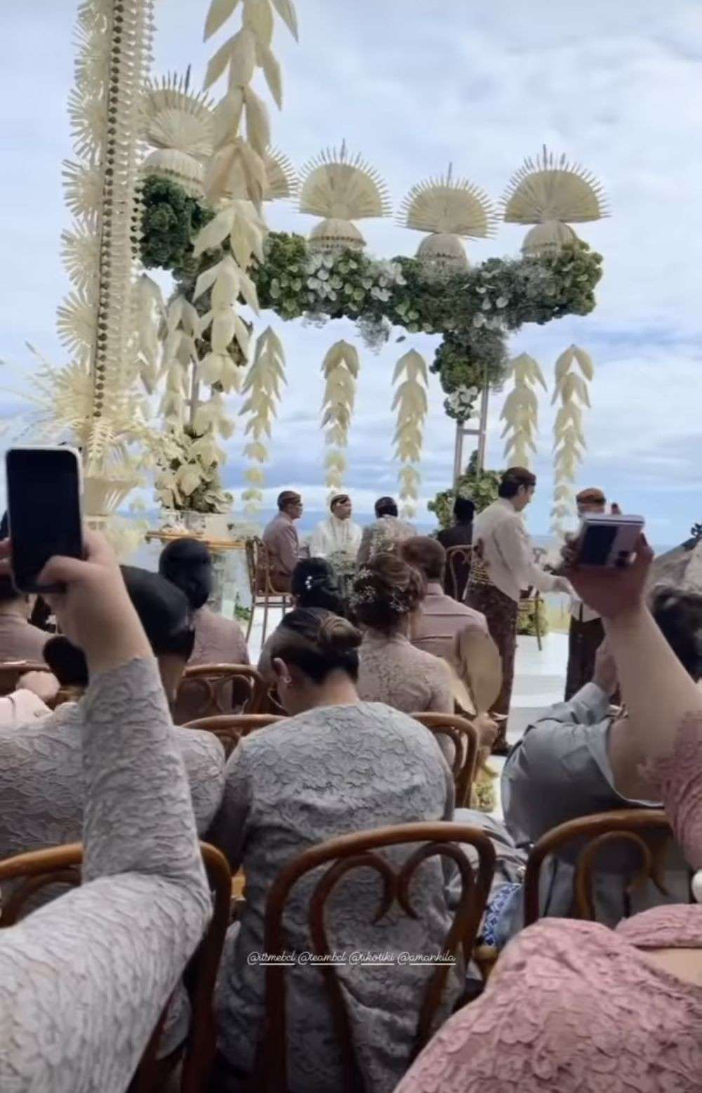 Potret Intim Akad Nikah Bcl Dan Tiko Aryawardhana Di Bali