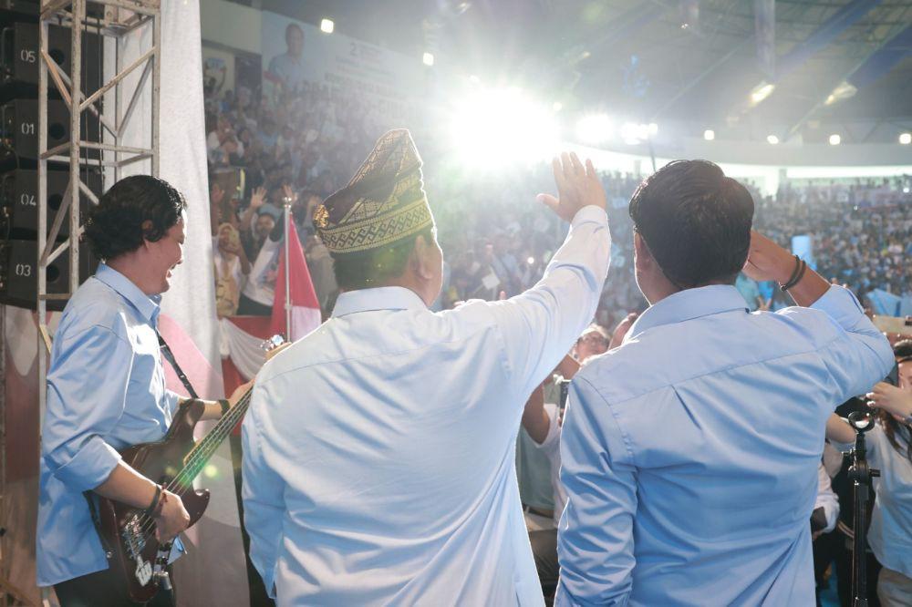 Dalam Sehari Prabowo Kampanye Di 3 Provinsi Sumatera