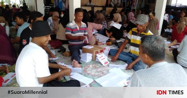 Kpu Bantul Selesaikan Proses Sortir Dan Lipat Suara Pemilu