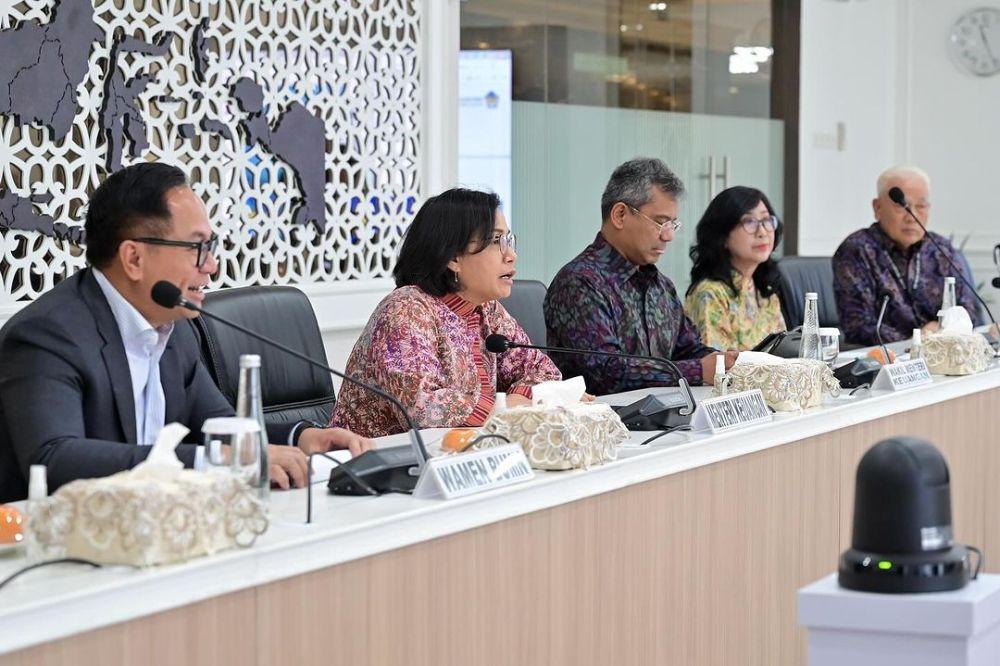 Sri Mulyani Temui Puan Maharani Di Dpr Bahas Apa