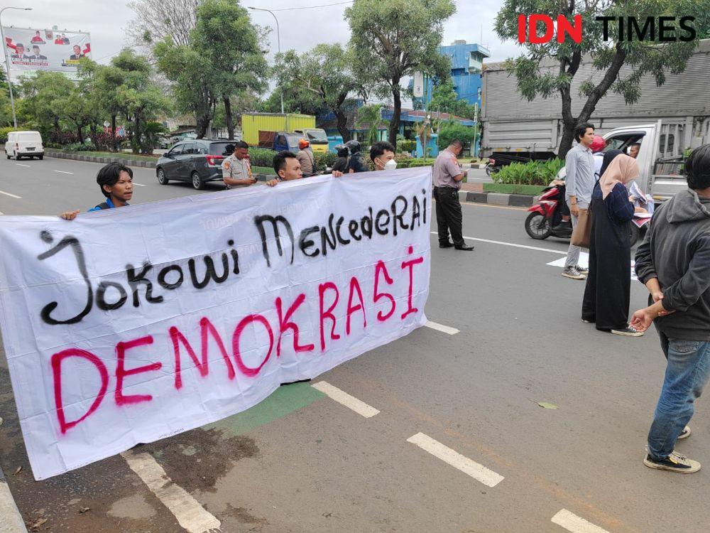 Mahasiswa Sebut Jokowi Melanggar Sumpah Jabatan