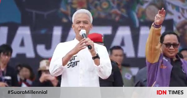 Viral Ganjar Pranowo Ajak Pendukung Prabowo Gibran Makan