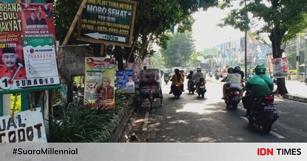 Masa Tenang Pemilu Apk Di Kota Yogyakarta Masih Terpasang