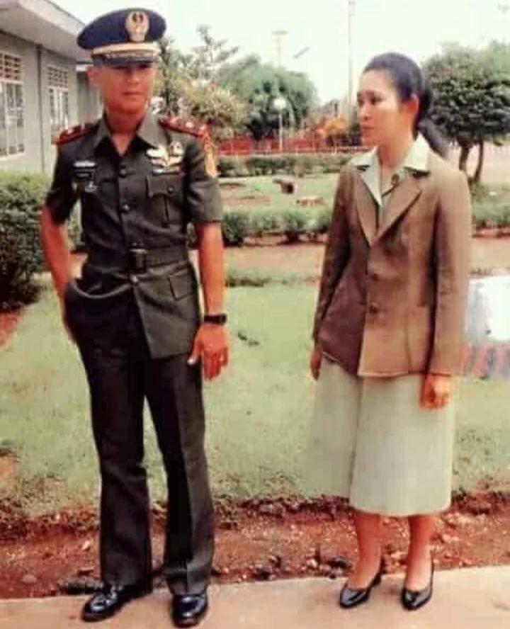 Potret Lawas Pernikahan Titiek Soeharto Dan Prabowo