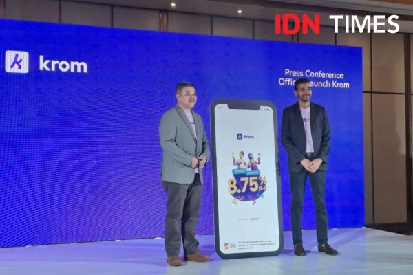 Bank Digital Krom Meluncur Tawarkan Bunga Deposito Capai