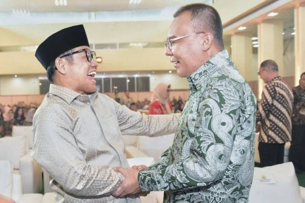 Momen Mesra Imin Dasco Sinyal Pkb Gabung Koalisi Prabowo