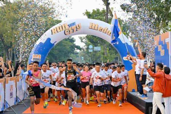 Ribuan Pelari Ikut Run The City Berkonsep Point To Point