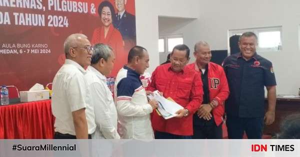 Pilkada Sumut Edy Rahmayadi Optimis Dapat Dukungan PDIP