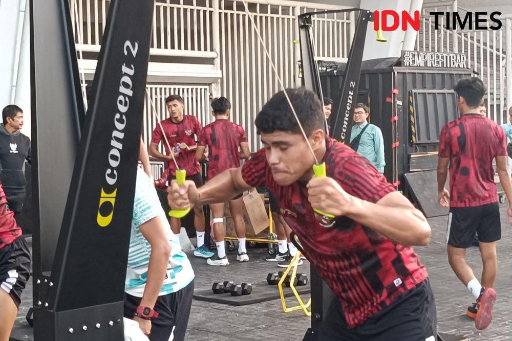 Genjot Fisik Timnas U Latihan Ala Militer Jelang Turname