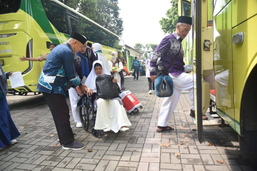 Jemaah Haji Gelombang Kedua Mulai Tiba Di Makkah