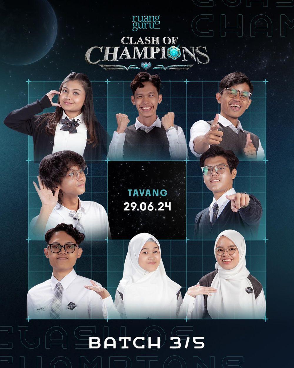 Akun Instagram Peserta Clash Of Champions Ruangguru