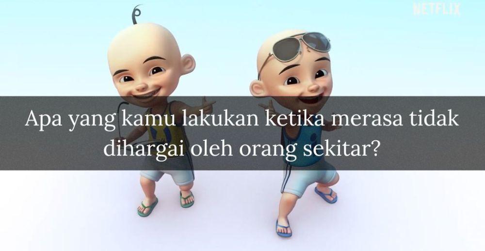 Quiz Jawab Tes Ini Siapa Karakter Upin Ipin Yang Ternyata Mirip Sama