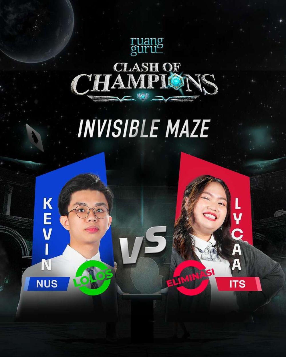 Hasil Clash Of Champions Episode Invisible Maze