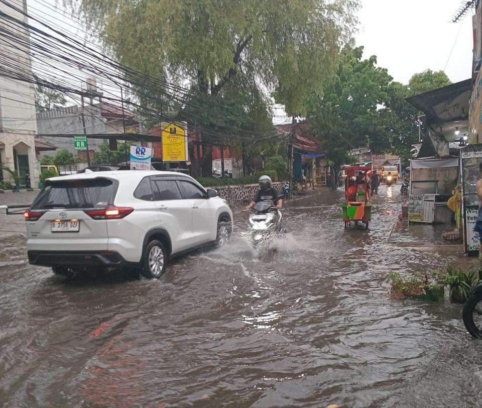 Lima Kecamatan Terdampak Banjir Akibat Luapan Kali Bekasi