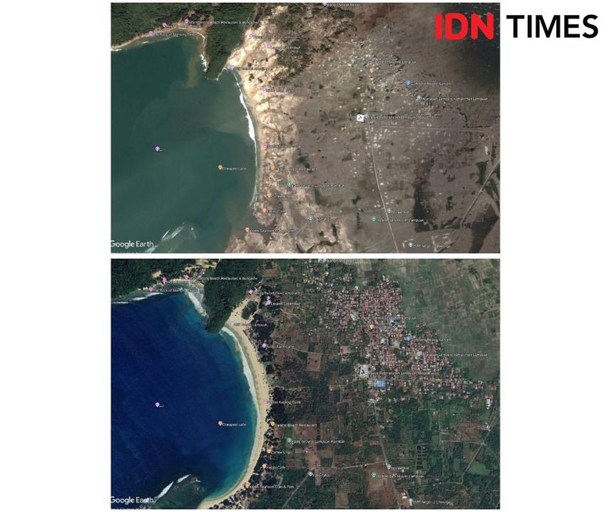 Sudah 2 Dekade Potret Perubahan Daerah Kena Tsunami Di Aceh