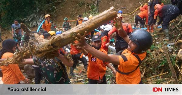 Jenazah Aurel Ditemukan Sekeluarga Tewas Jadi Korban Longsor