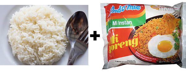Sumber Gambar: kapanlagi.com nasi indomie