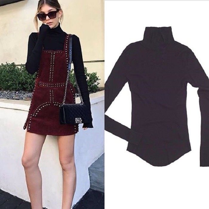 10 Gaya Turtleneck Top Yang Buat Gayamu Semakin Kekinian