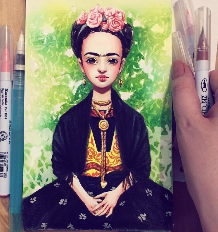 Seniman Rusia Ubah Foto Pesohor Dunia Jadi Gambar Kartun yang Lucu