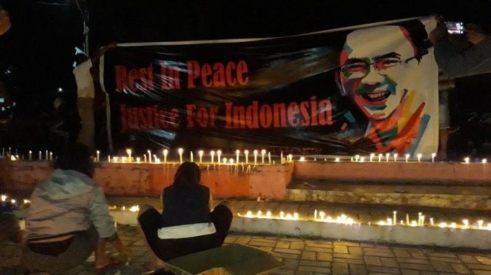 Kumpulan Foto Aksi 1000 Lilin untuk Ahok di Berbagai Kota Indonesia
