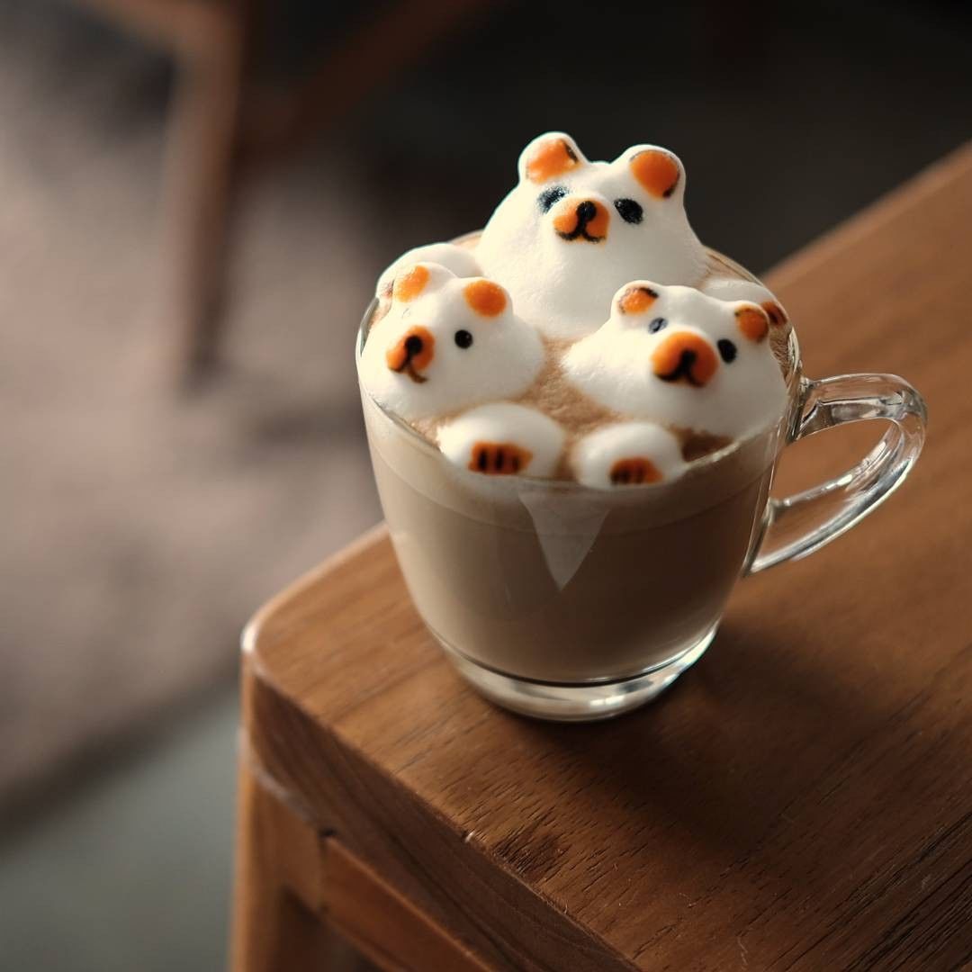 12 Foto Latte Art Lucu Ini Bikin Pembeli Tak Tega Meminumnya