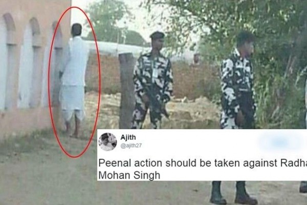 Menteri Pertanian India Ini Dibully Karena Kencing Sembarangan