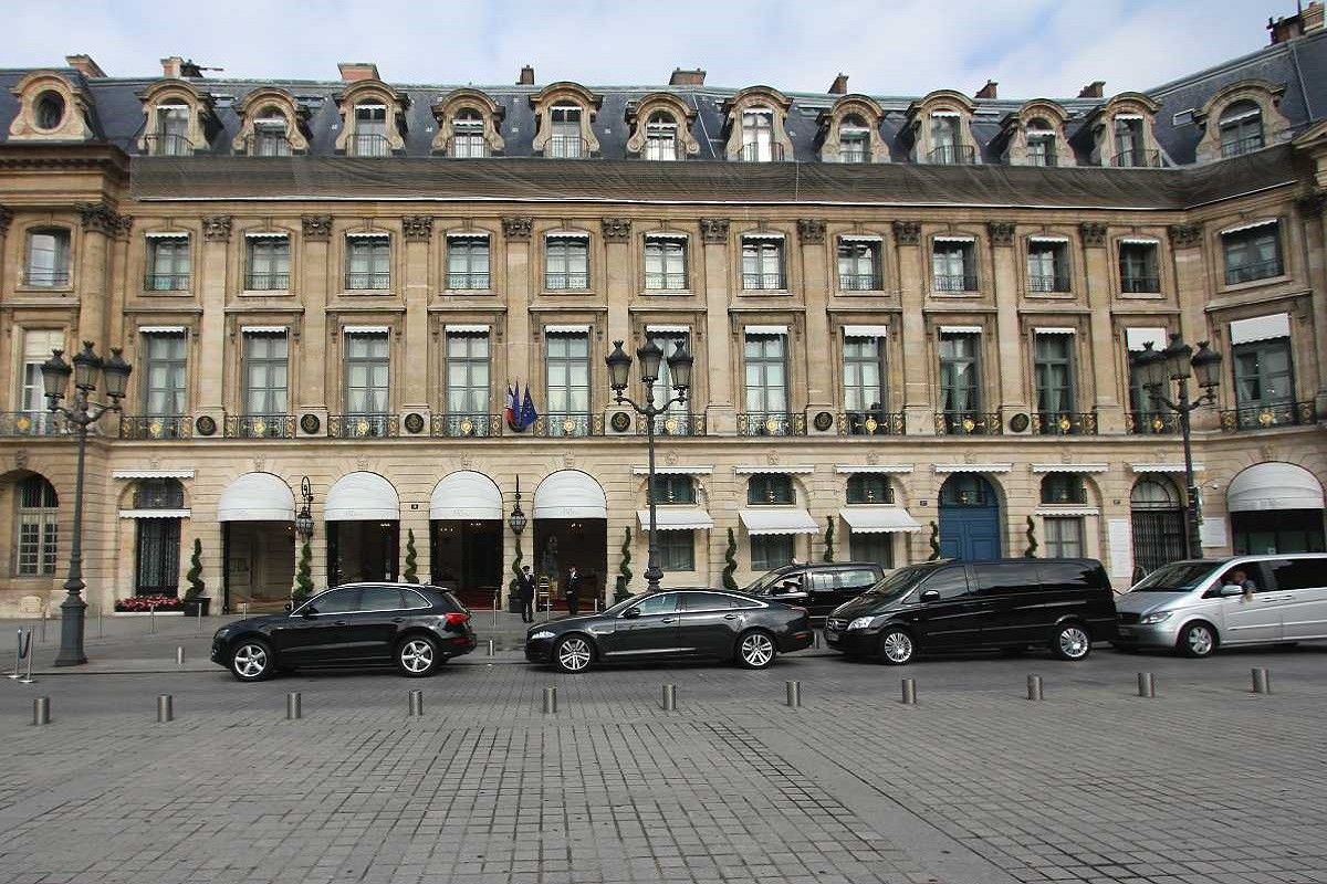 Отель в париже ритц